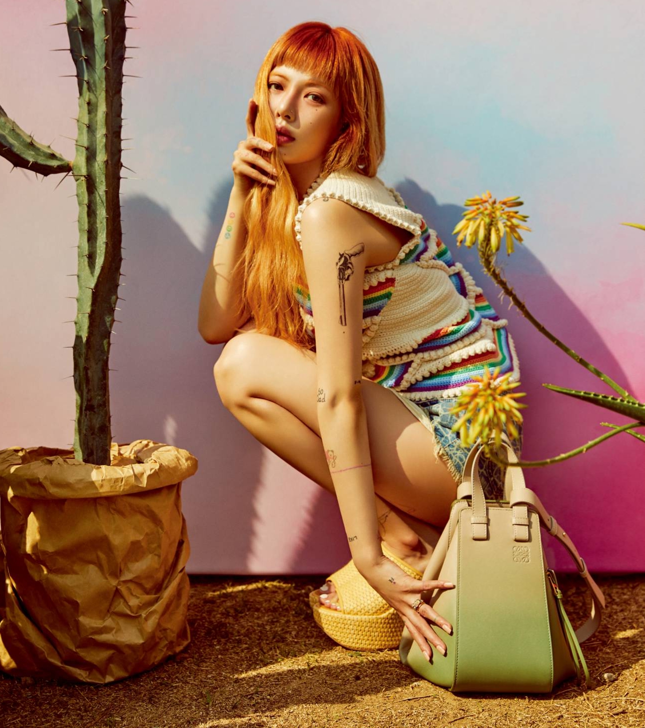 Hyuna trong trang phục thời trang